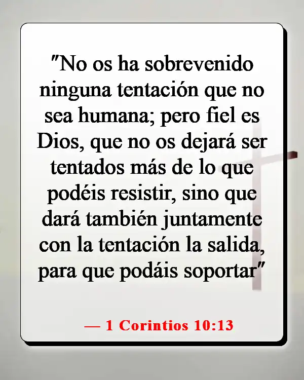 Versículo bíblico para la sanación después de una cirugía (1 Corintios 10:13)