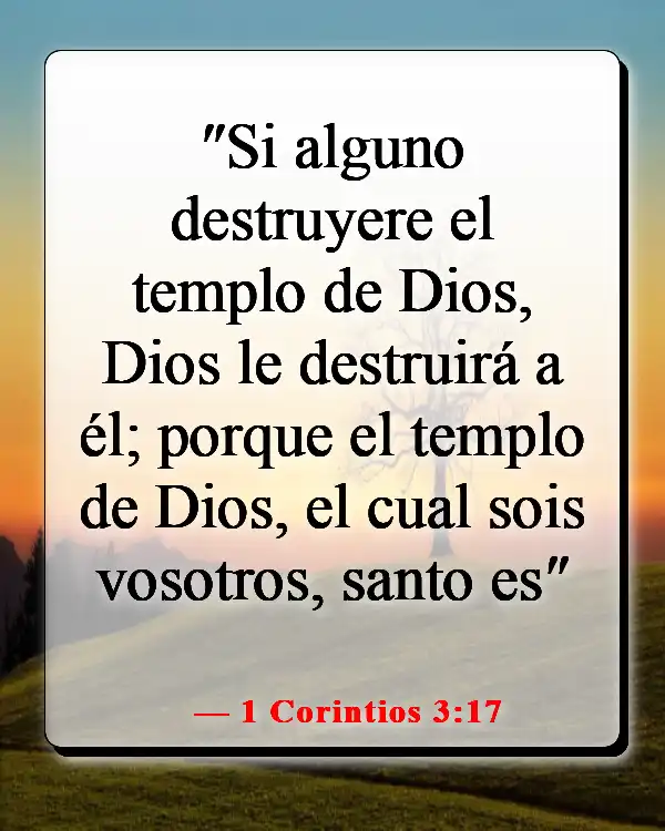 Versículos de la Biblia sobre ser diferente (1 Corintios 3:17)