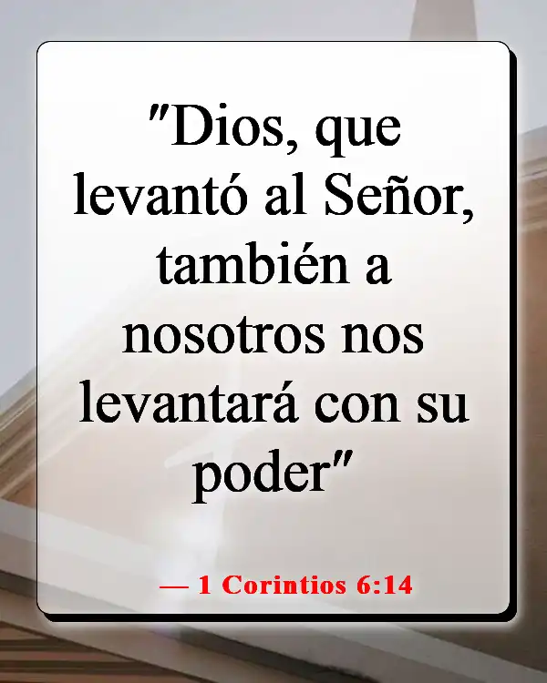 Versículos de la Biblia sobre los poderes y habilidades de Dios (1 Corintios 6:14)