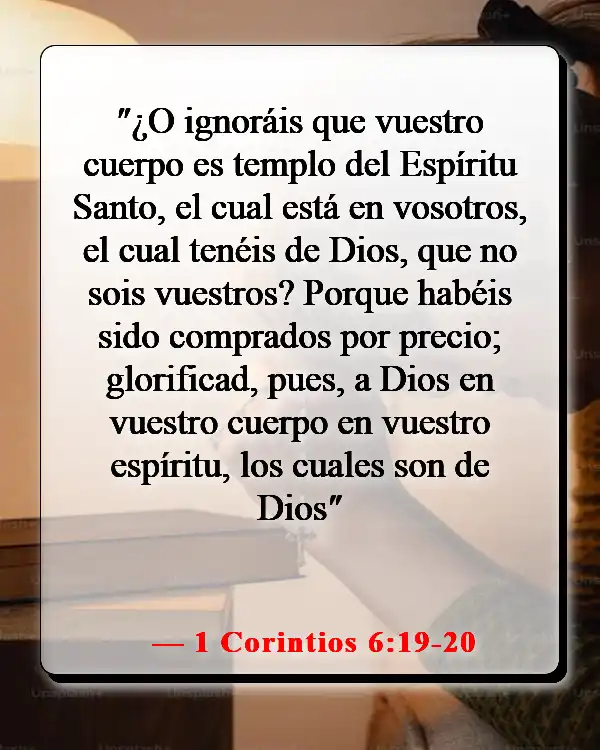 Versículos de la Biblia sobre el respeto por la vida humana (1 Corintios 6:19-20)