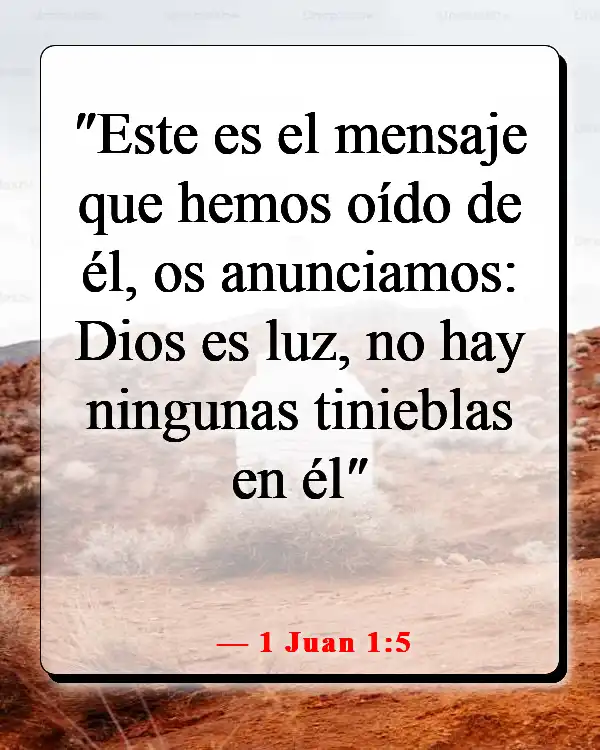 Versículos de la Biblia sobre Jesús siendo la luz (1 Juan 1:5)