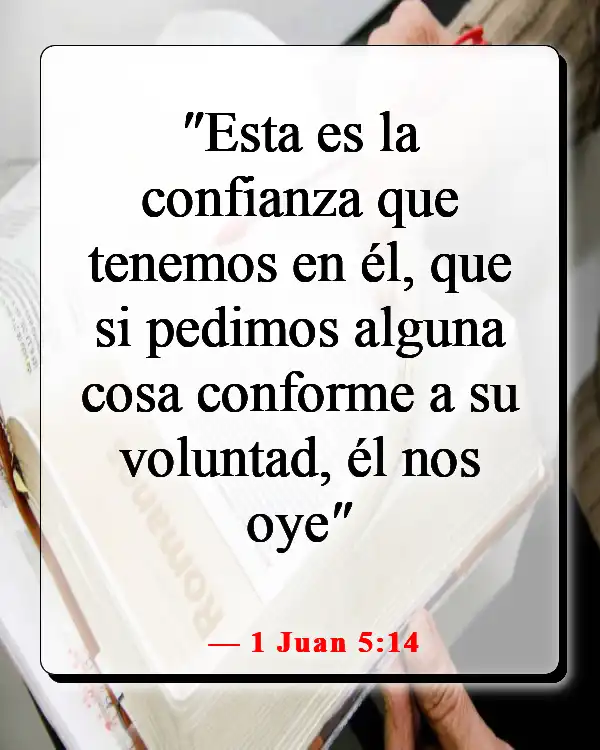 Versículo de la Biblia sobre orar juntos (1 Juan 5:14)