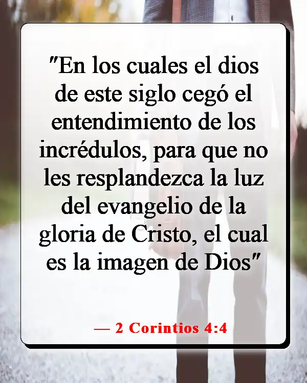 Versículos de la Biblia sobre ser diferente (2 Corintios 4:4)