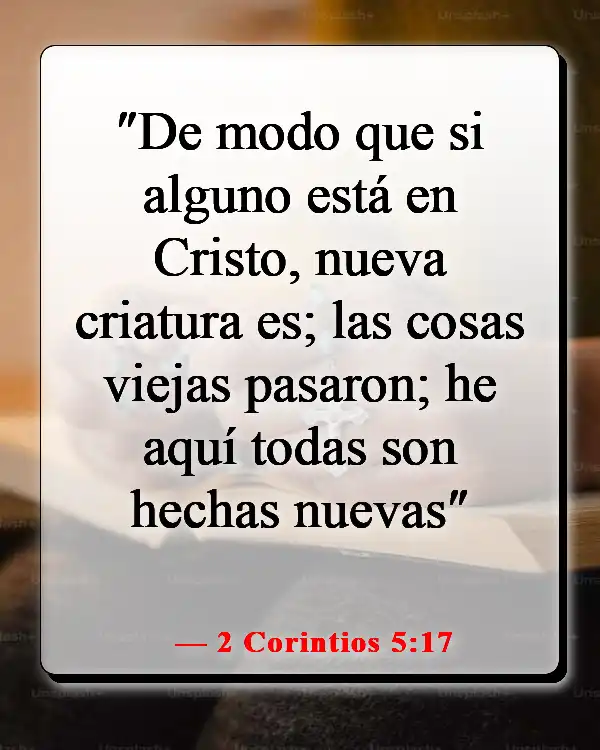 Versículos bíblicos sobre Dios salvándonos del infierno (2 Corintios 5:17)