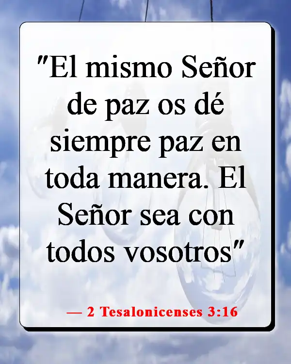 Versículo bíblico para la sanación después de una cirugía (2 Tesalonicenses 3:16)