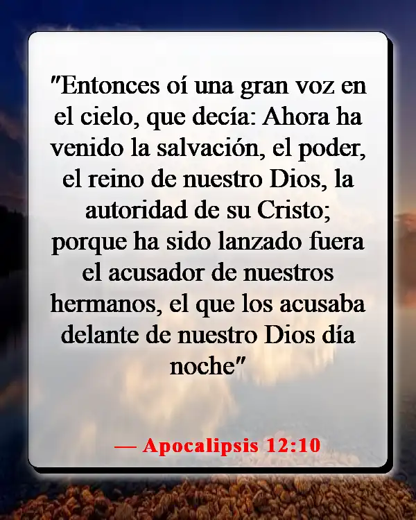 Versículos de la Biblia sobre el Reino de Dios en la Tierra (Apocalipsis 12:10)