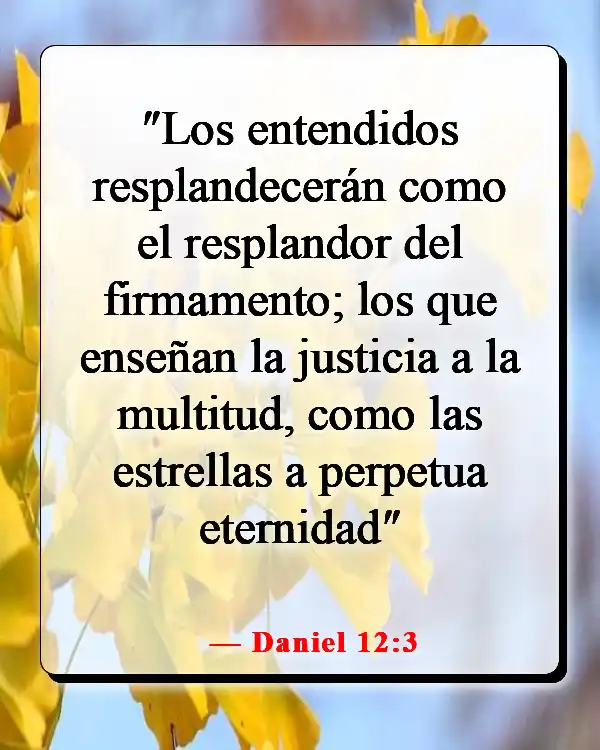 Versículos de la Biblia sobre Jesús siendo la luz (Daniel 12:3)