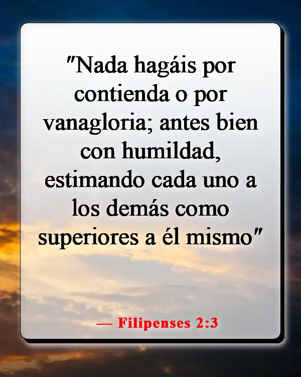 Versículo de la Biblia sobre la equidad y la igualdad (Filipenses 2:3)