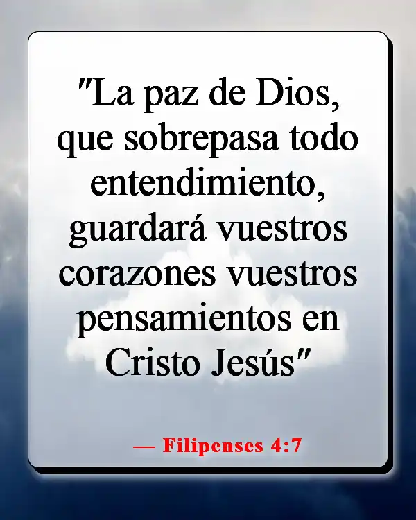 Versículos de la Biblia sobre Dios queriendo lo bueno para nosotros (Filipenses 4:7)