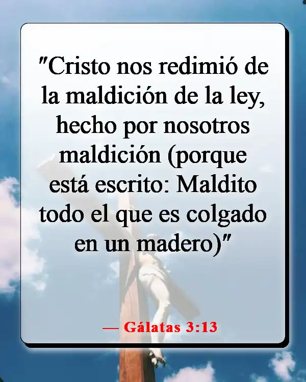 Versículos bíblicos sobre Dios salvándonos del infierno (Gálatas 3:13)