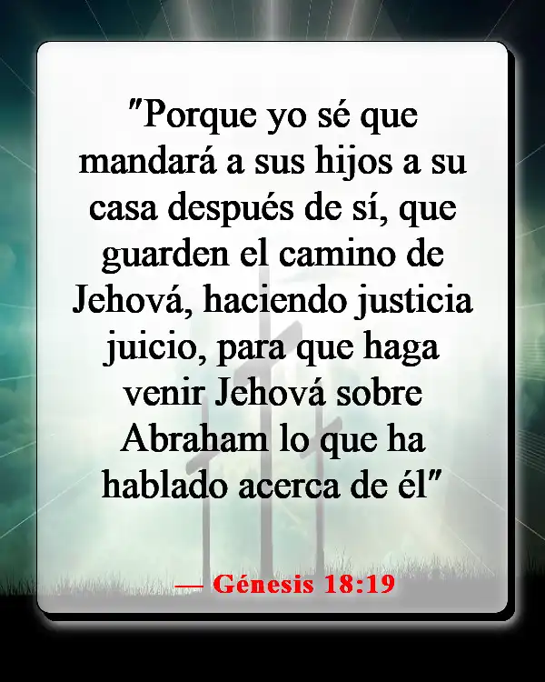 Versículos de la Biblia sobre ser elegido (Génesis 18:19)