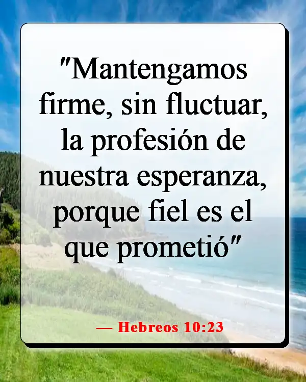 Versículo bíblico para la sanación después de una cirugía (Hebreos 10:23)