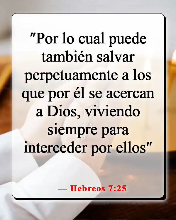 Versículos bíblicos sobre Dios salvándonos del infierno (Hebreos 7:25)