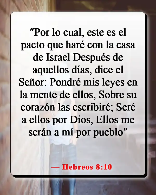 Versículo de la Biblia sobre la renovación de la mente (Hebreos 8:10)