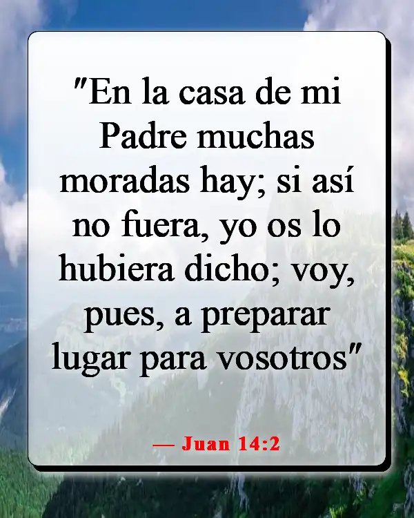 Versículos de la Biblia sobre el cielo y el infierno (Juan 14:2)