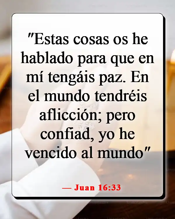 Versículos de la Biblia sobre la victoria en Jesús (Juan 16:33)