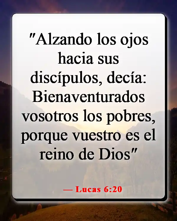 Versículos de la Biblia sobre el Reino de Dios en la Tierra (Lucas 6:20)