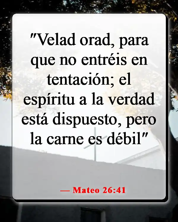 Versículos de la Biblia sobre las distracciones de Satanás (Mateo 26:41)