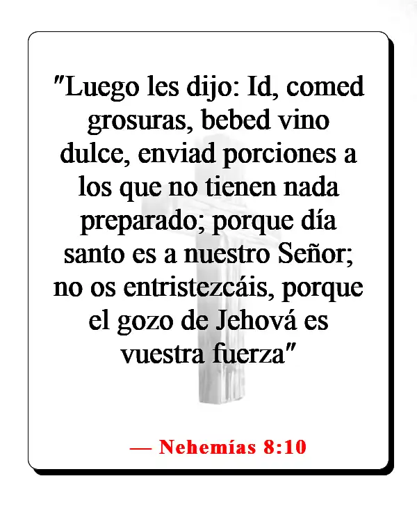 Versículo bíblico para la sanación después de una cirugía (Nehemías 8:10)