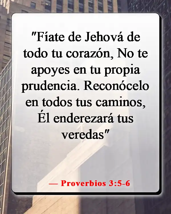 Versículos de la Biblia sobre la oración en tiempos difíciles (Proverbios 3:5-6)