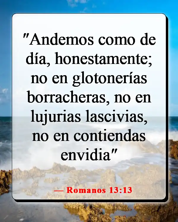 Versículos de la Biblia sobre caminar (Romanos 13:13)