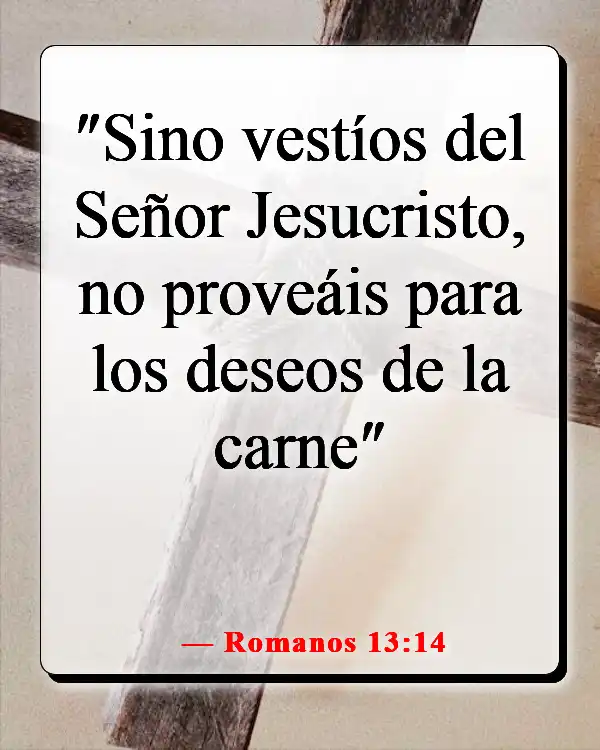 Versículos de la Biblia sobre ser diferente (Romanos 13:14)