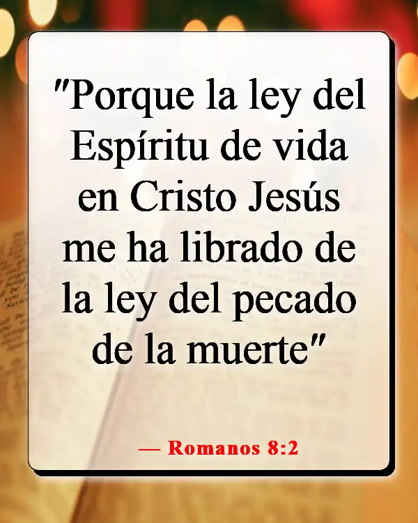 Versículos de la Biblia sobre la victoria en Jesús (Romanos 8:2)