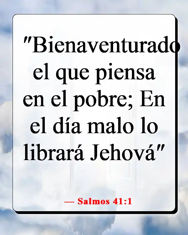 Versículo de la Biblia sobre hacer lo correcto cuando nadie está mirando (Salmos 41:1)