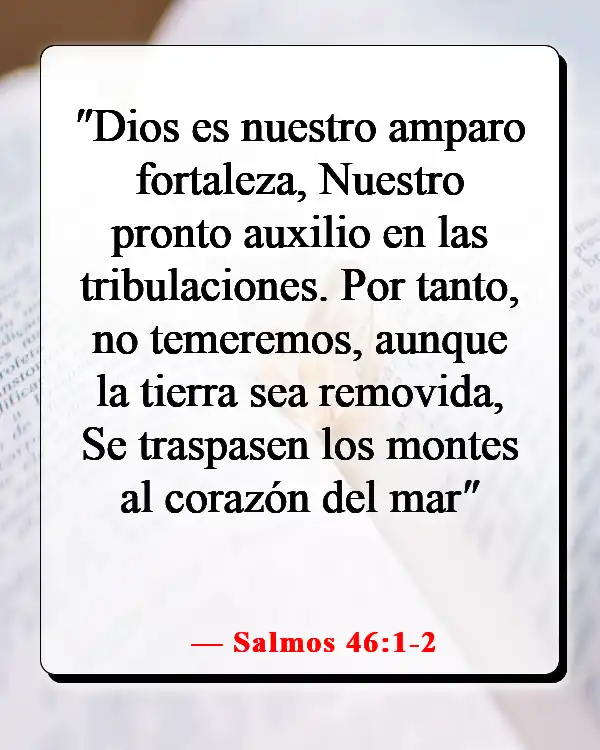 Versículos de la Biblia sobre adaptarse al cambio (Salmos 46:1-2)