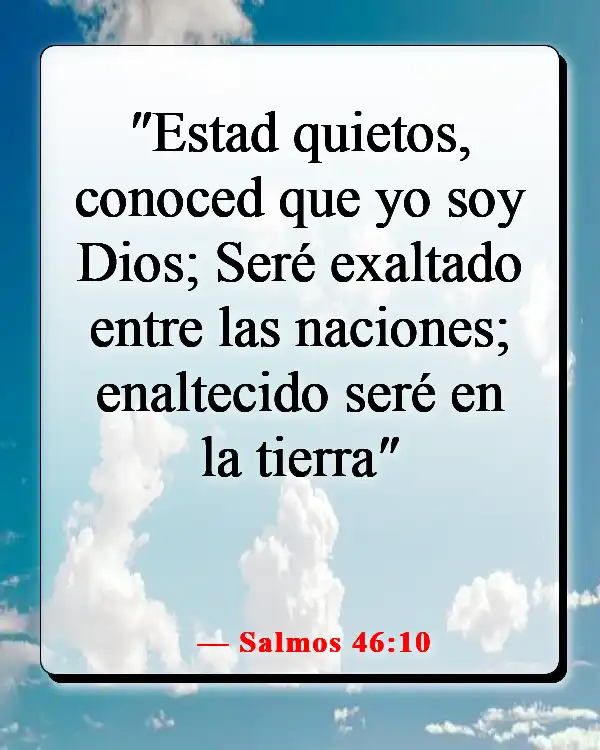 Versículos de la Biblia para orar por tu hija (Salmos 46:10)