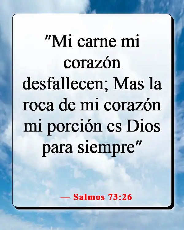 Versículo bíblico para la sanación después de una cirugía (Salmos 73:26)