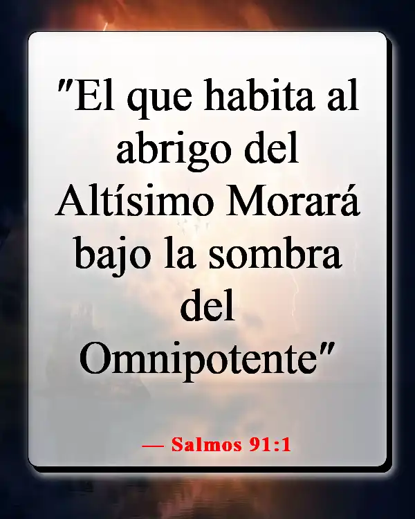 Versículos de la Biblia sobre Dios peleando nuestras batallas (Salmos 91:1)