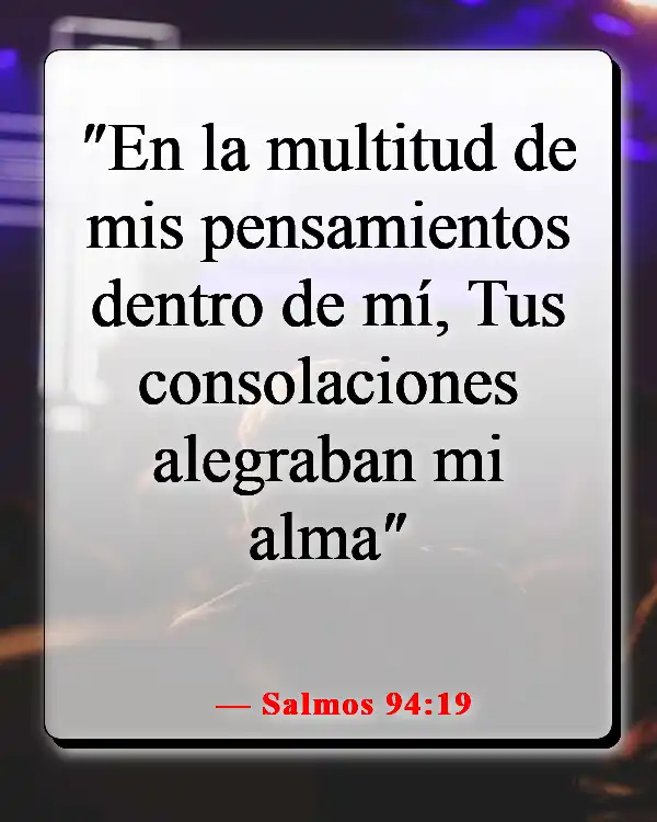 Versículo bíblico para la sanación después de una cirugía (Salmos 94:19)