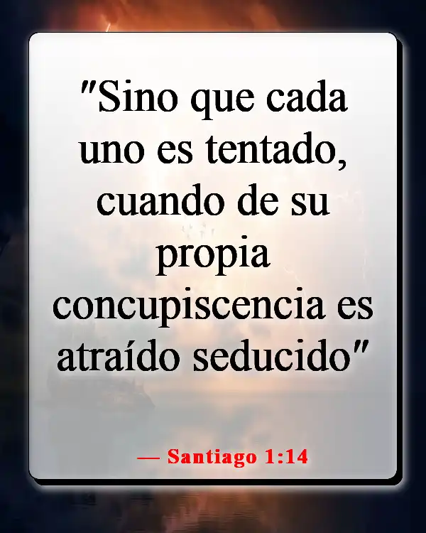 Versículos de la Biblia sobre el diablo disfrazado (Santiago 1:14)